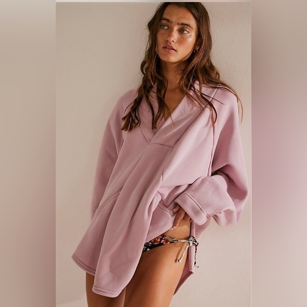 NWOT Free People Beach Marguerite Pullover